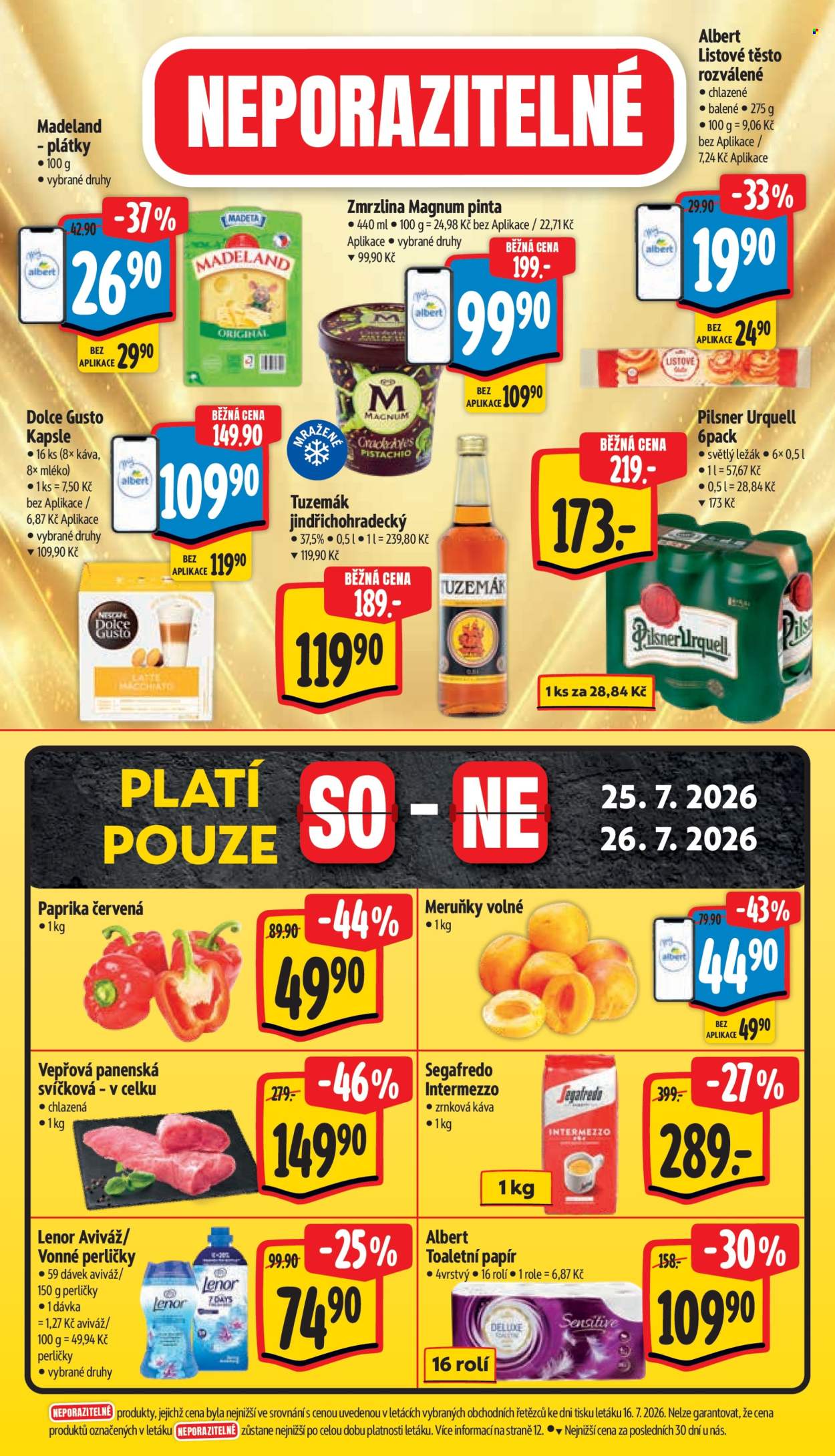 Leták Albert Supermarket - 22.7.2026 - 28.7.2026. Strana 43