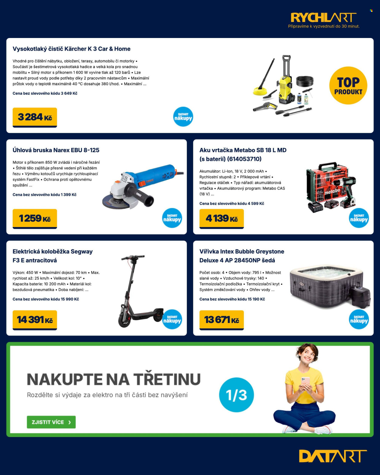 Leták DATART - 20.7.2026 - 27.7.2026. Strana 9