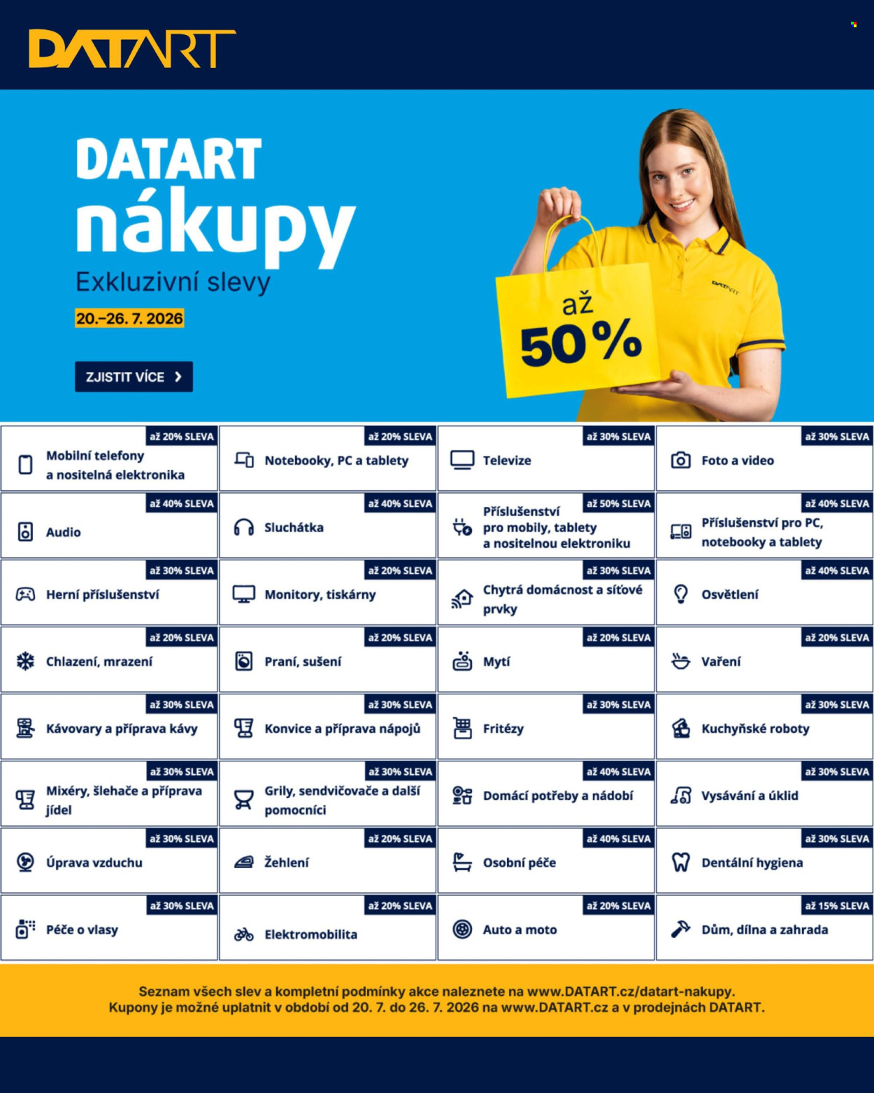 Leták DATART - 20.7.2026 - 27.7.2026. Strana 18