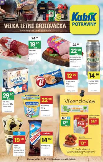 Leták Kubík - 21.7.2026 - 27.7.2026.