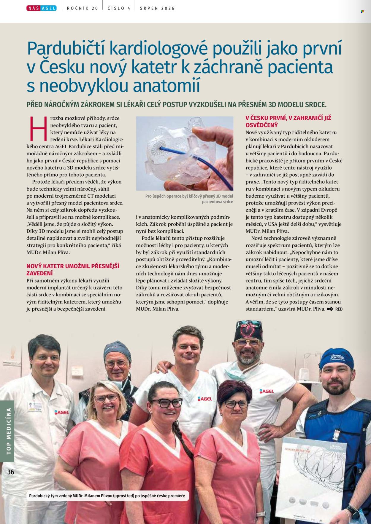 Leták AGEL lékárna - 1.8.2026 - 31.8.2026. Strana 36