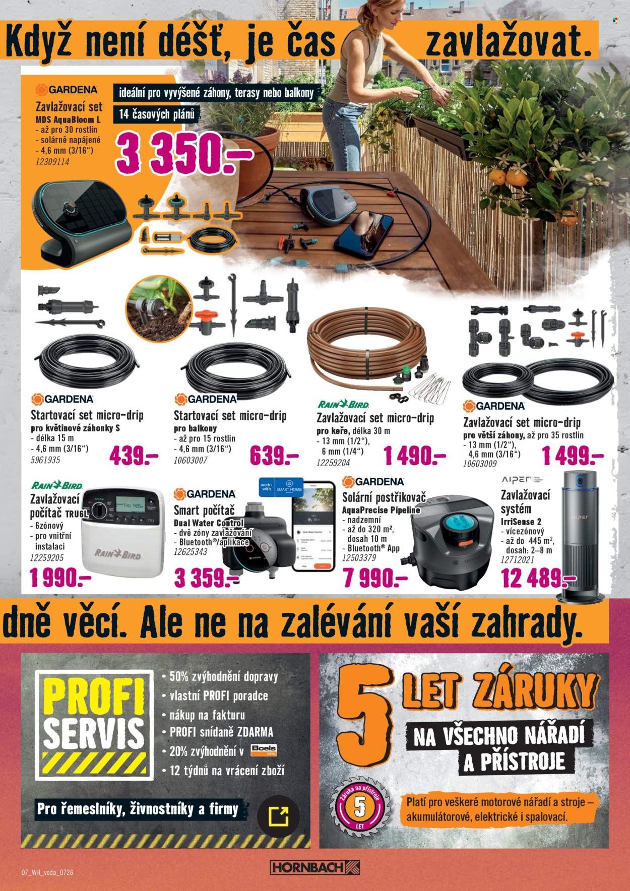Leták HORNBACH - 22.7.2026 - 5.8.2026. Strana 7