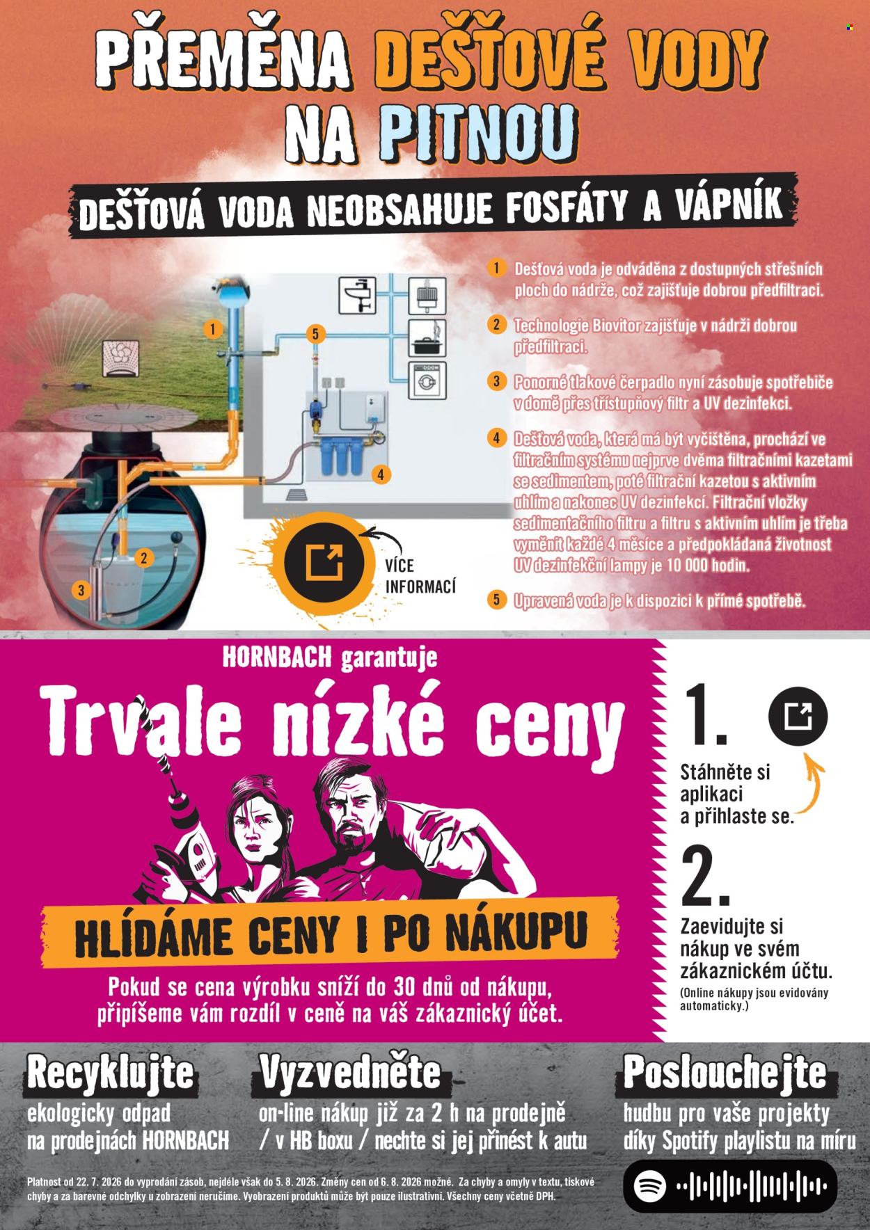 Leták HORNBACH - 22.7.2026 - 5.8.2026. Strana 8