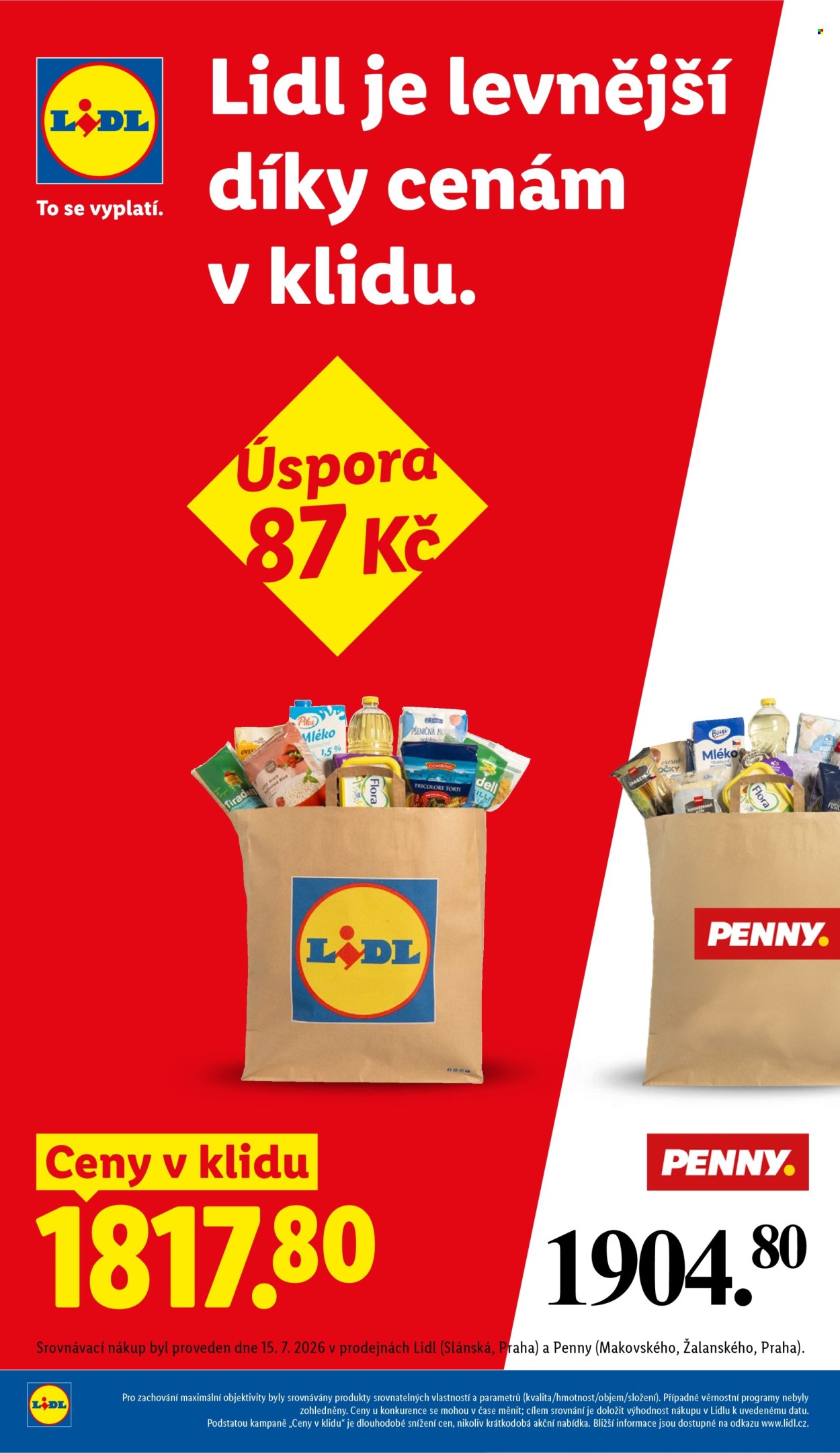 Leták Lidl - 27.7.2026 - 29.7.2026. Strana 7