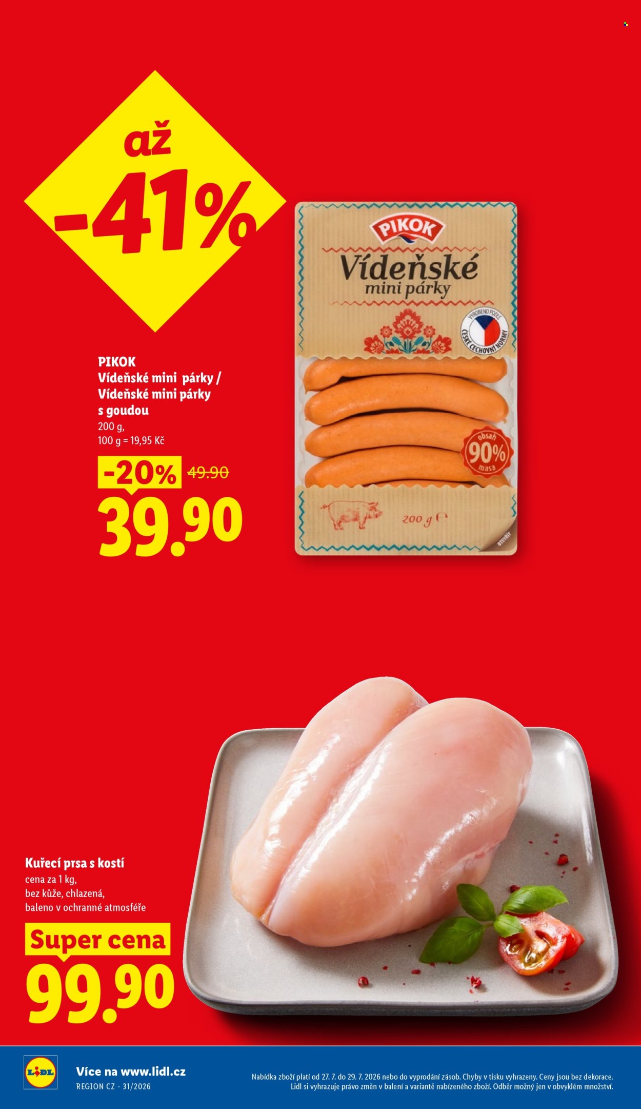 Leták Lidl - 27.7.2026 - 29.7.2026. Strana 10