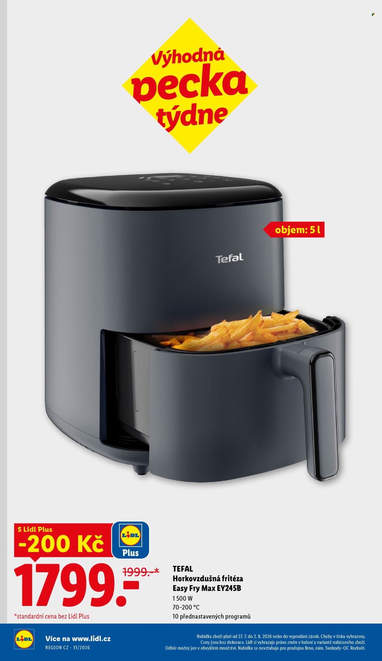 Leták Lidl - 27.7.2026 - 29.7.2026. Strana 12
