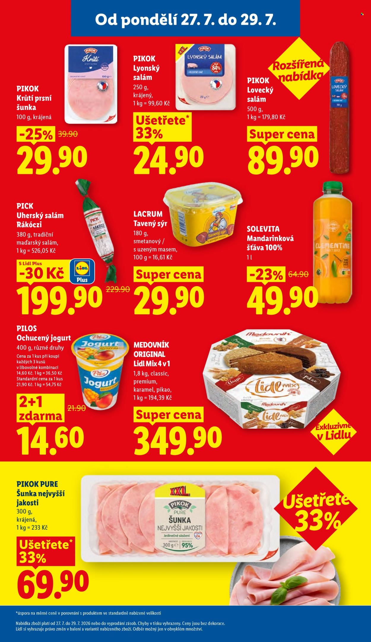 Leták Lidl - 27.7.2026 - 29.7.2026. Strana 25