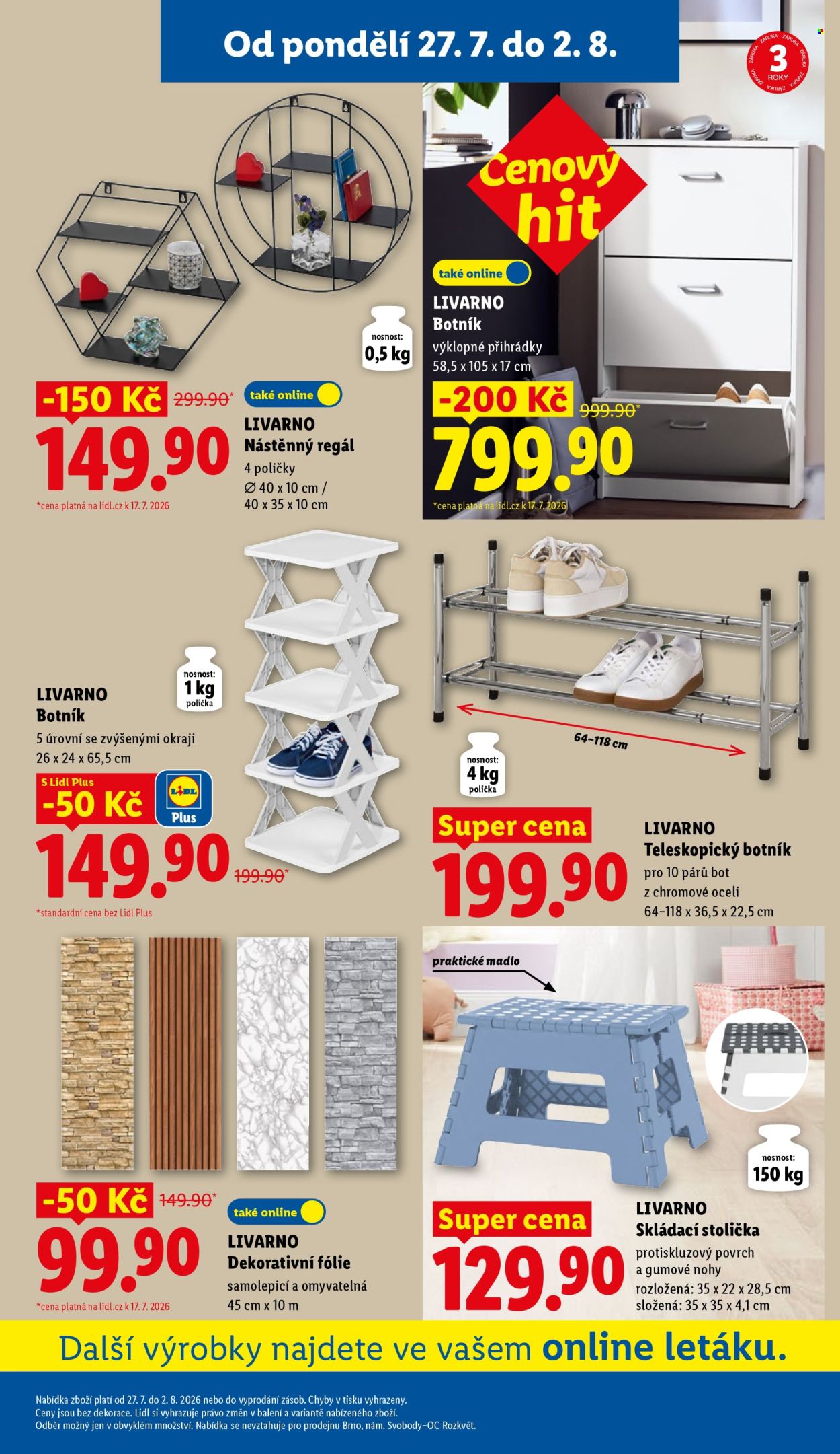 Leták Lidl - 27.7.2026 - 29.7.2026. Strana 43
