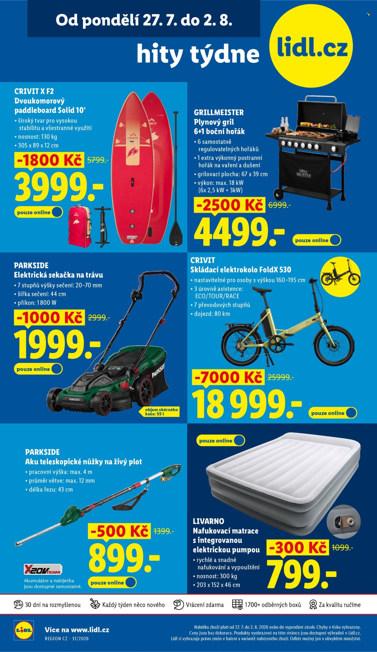 Leták Lidl - 27.7.2026 - 29.7.2026. Strana 47