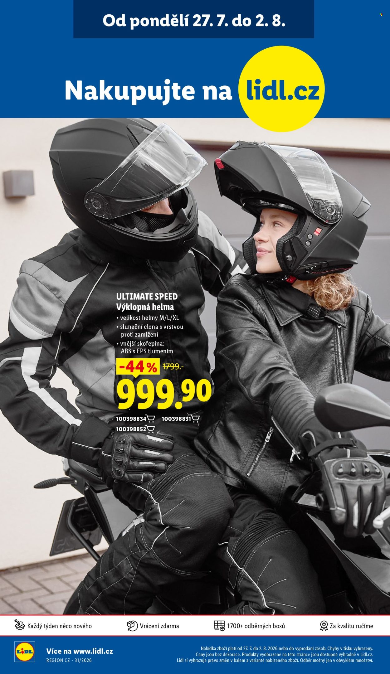 Leták Lidl - 27.7.2026 - 29.7.2026. Strana 48