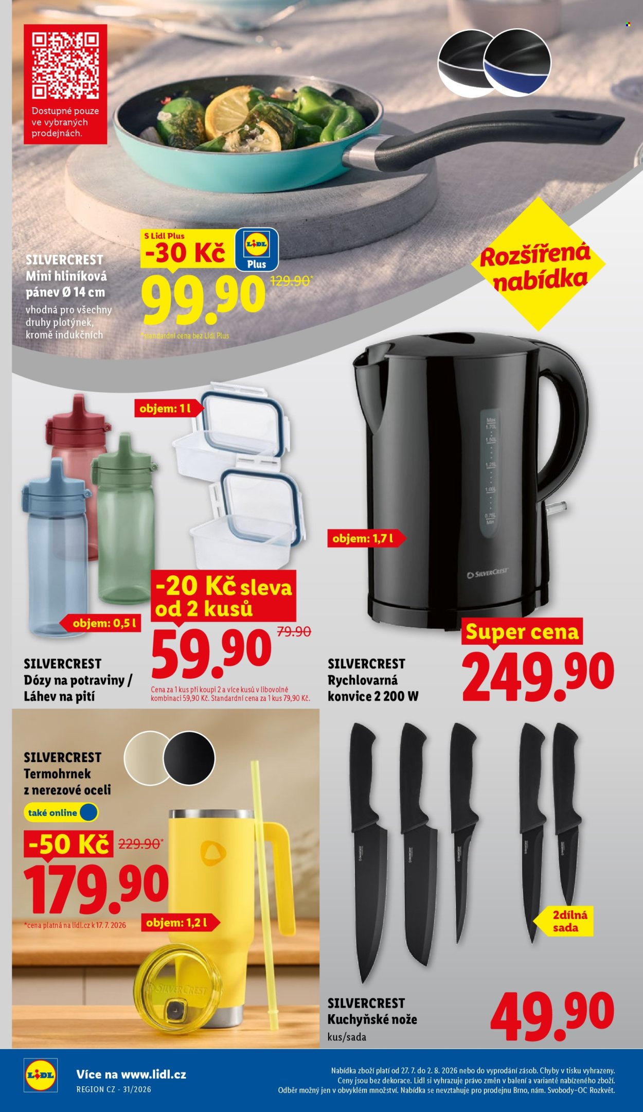 Leták Lidl - 27.7.2026 - 2.8.2026. Strana 4