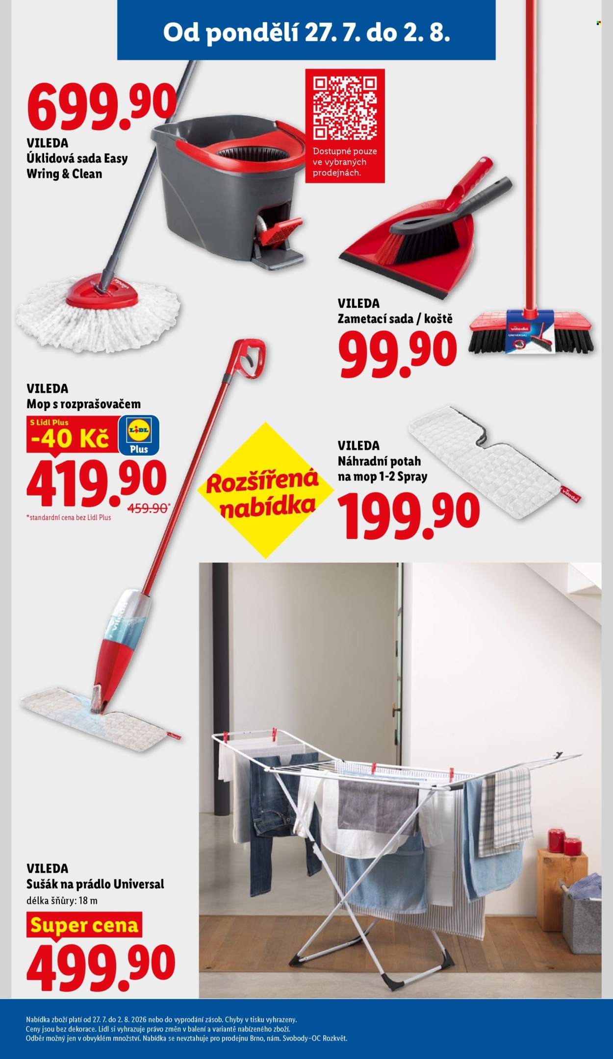 Leták Lidl - 27.7.2026 - 2.8.2026. Strana 9