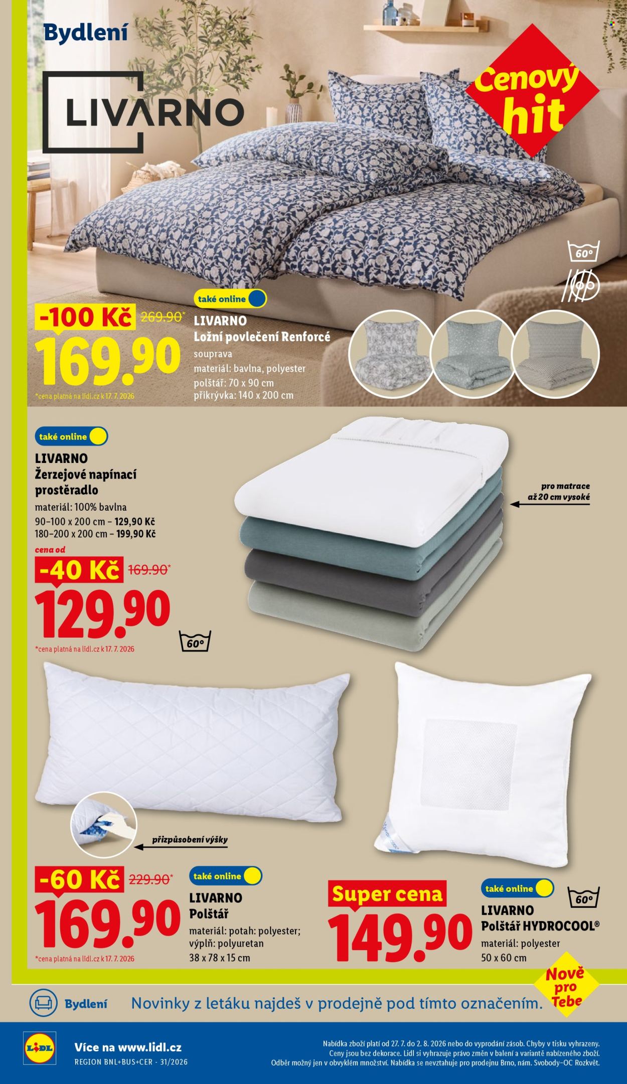 Leták Lidl - 27.7.2026 - 2.8.2026. Strana 10