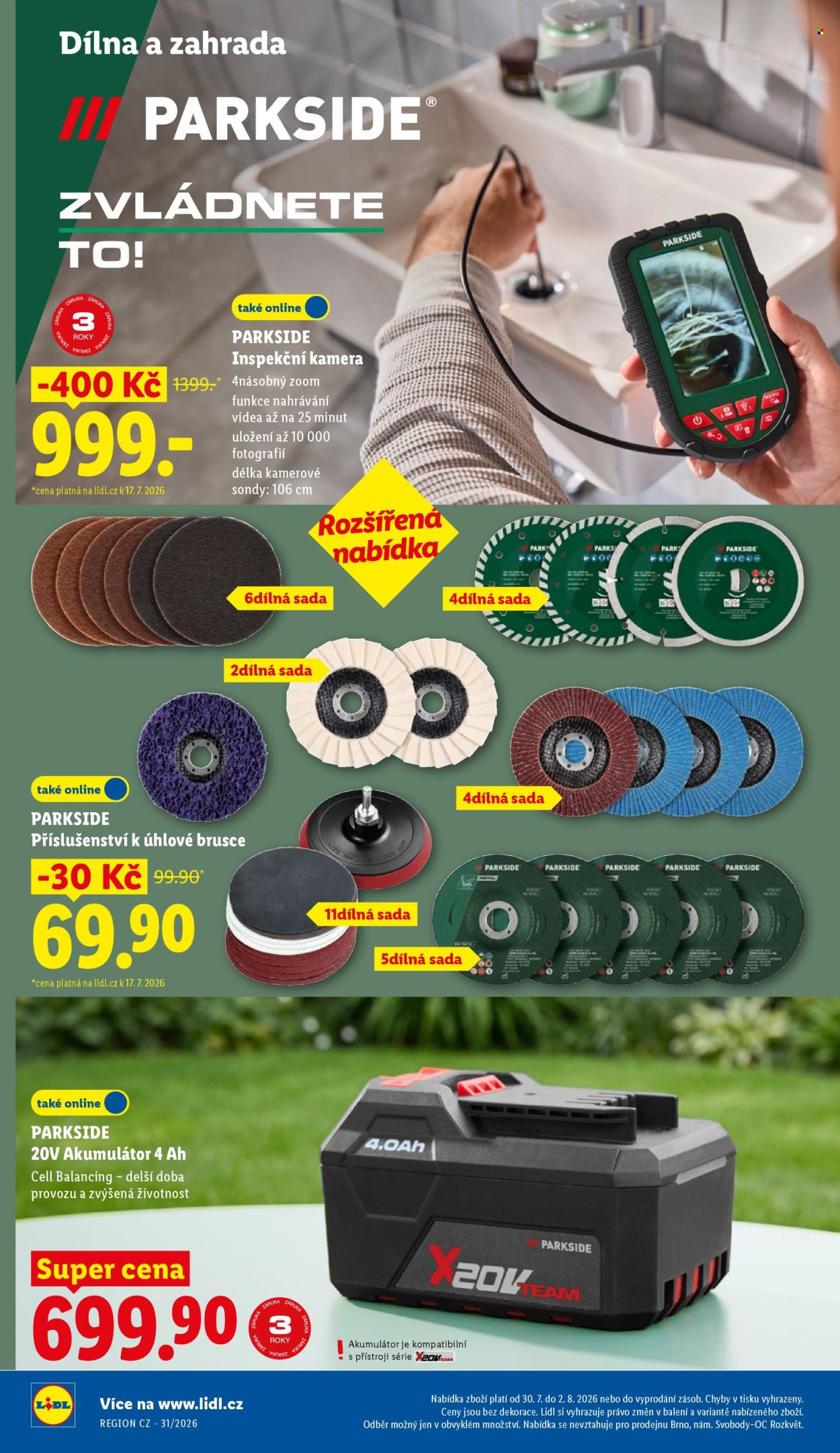 Leták Lidl - 27.7.2026 - 2.8.2026. Strana 16