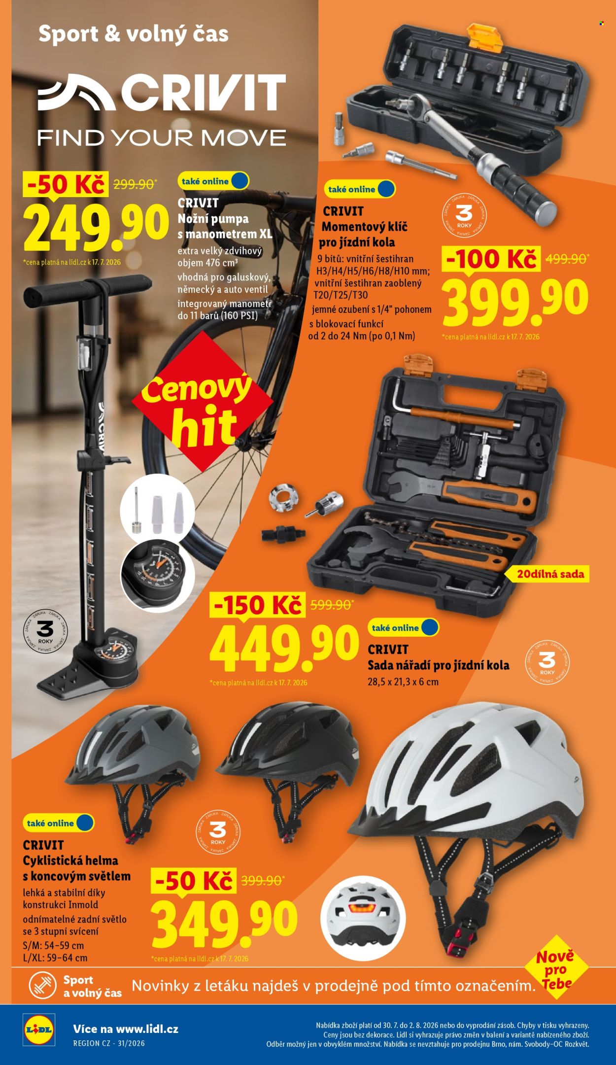 Leták Lidl - 27.7.2026 - 2.8.2026. Strana 18