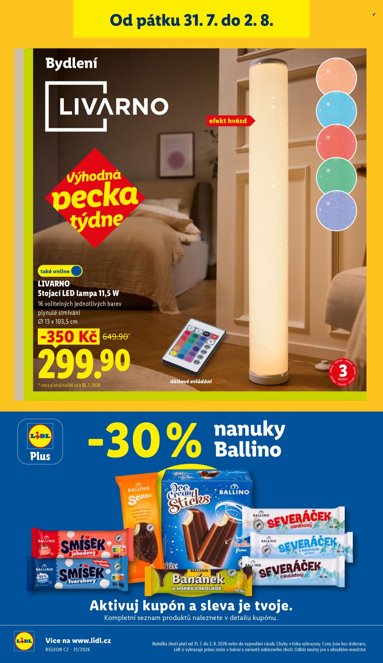 Leták Lidl - 27.7.2026 - 2.8.2026. Strana 26