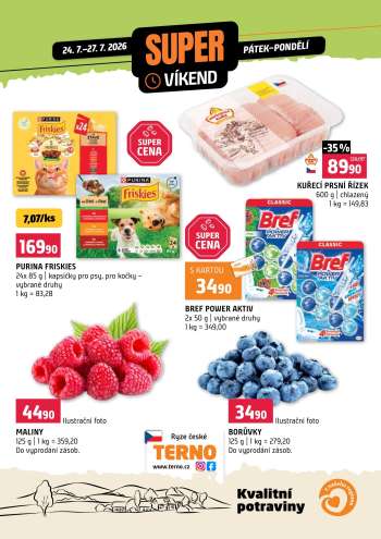 Leták coop TERNO - 24.7.2026 - 27.7.2026.