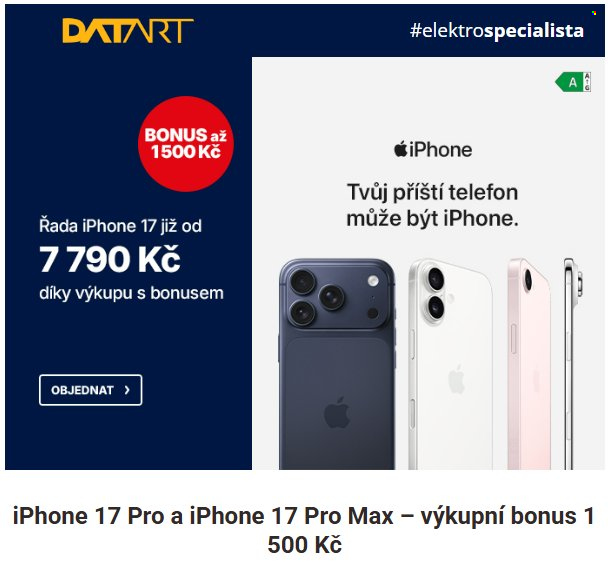Leták DATART - 24.7.2026 - 24.7.2026. Strana 1