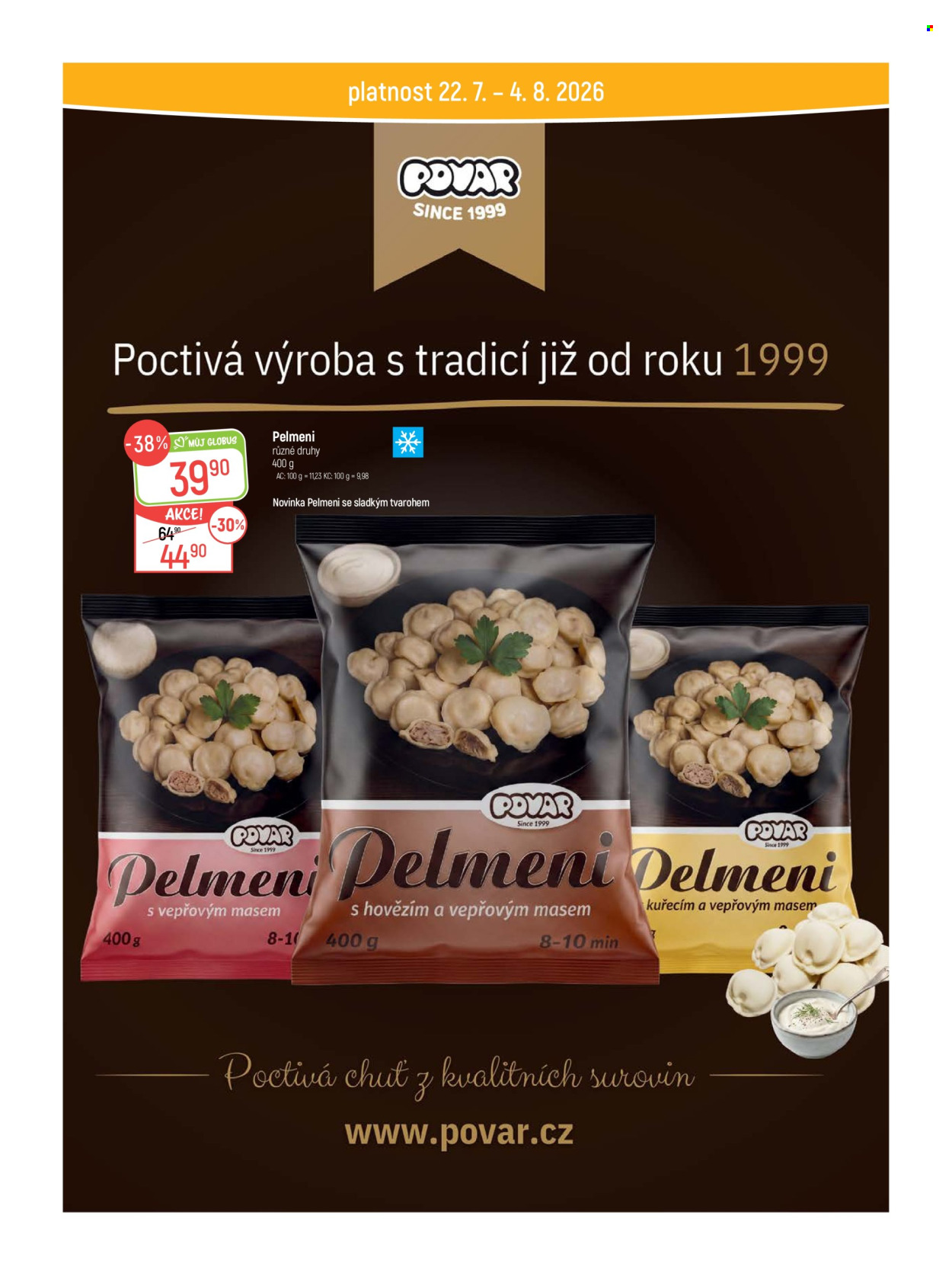 Leták Globus - 29.7.2026 - 4.8.2026. Strana 24