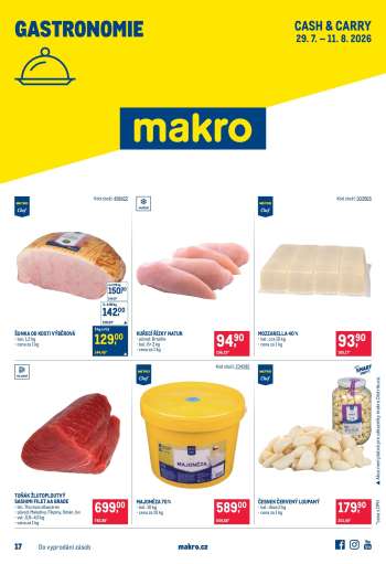 Leták MAKRO - 29.7.2026 - 11.8.2026.