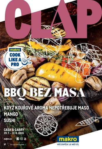 Leták MAKRO - 29.7.2026 - 11.8.2026.