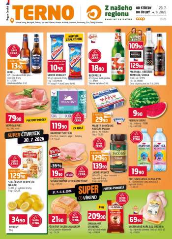 Leták coop TERNO - 29.7.2026 - 4.8.2026.
