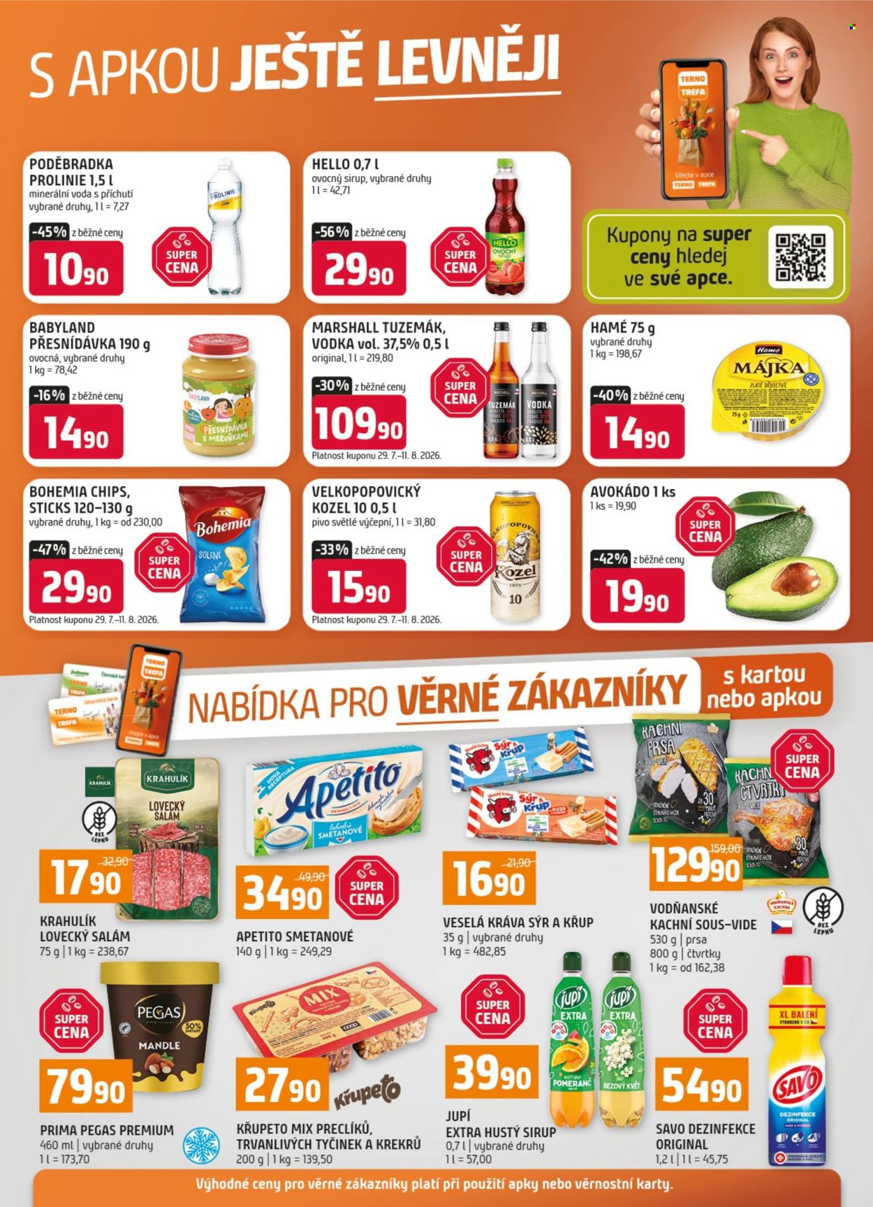 Leták coop TERNO - 29.7.2026 - 4.8.2026. Strana 1