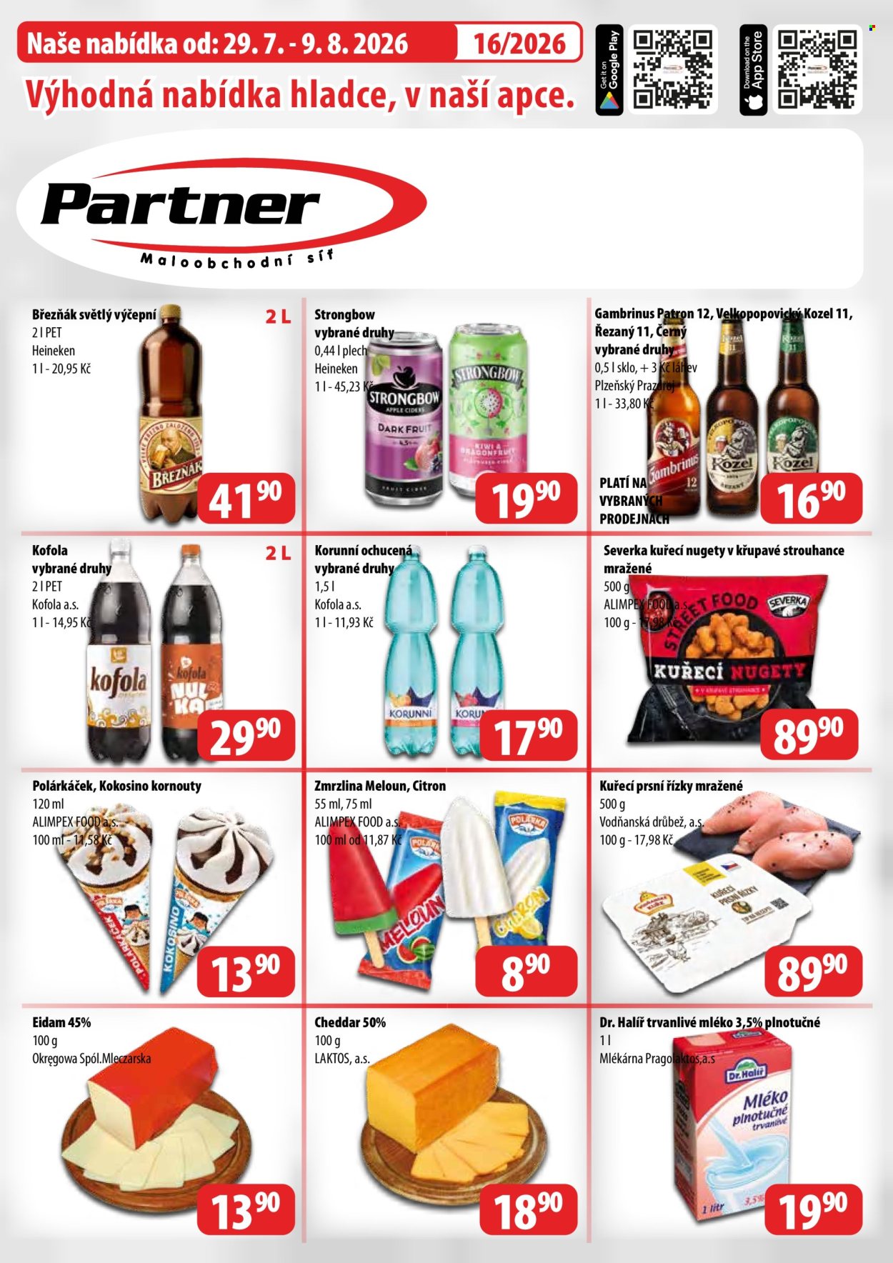 Leták Partner - 29.7.2026 - 9.8.2026. Strana 1
