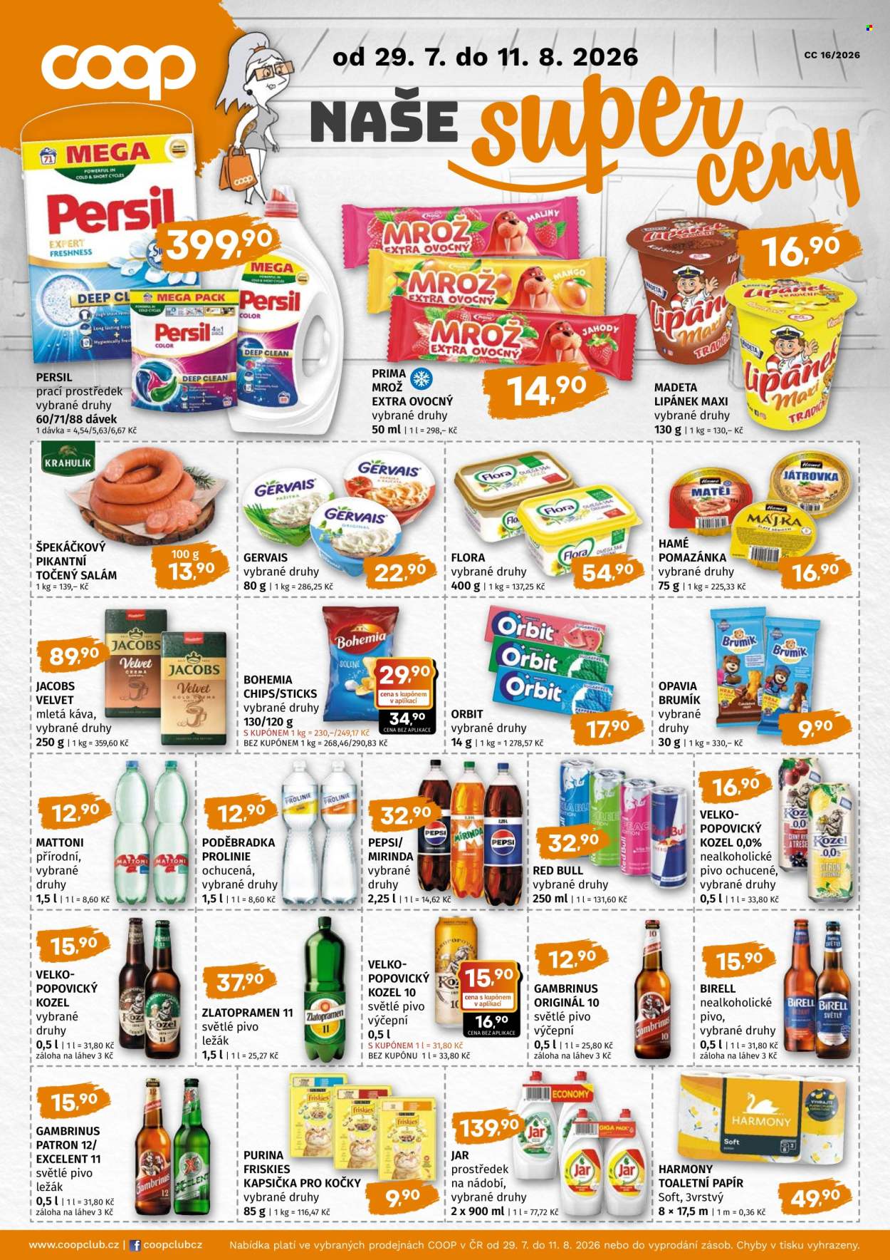 Leták TREFA coop - 29.7.2026 - 11.8.2026. Strana 1
