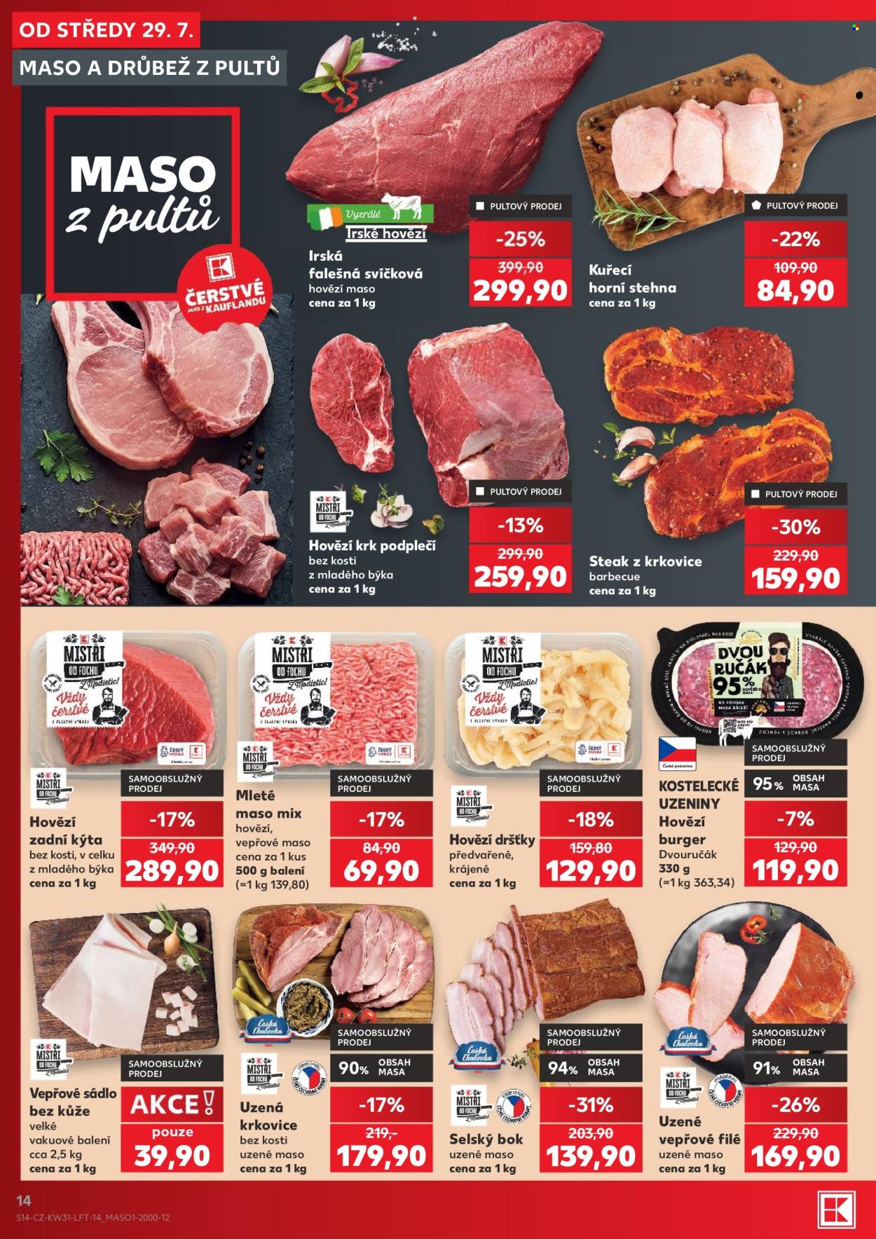 Leták Kaufland - 29.7.2026 - 4.8.2026. Strana 14