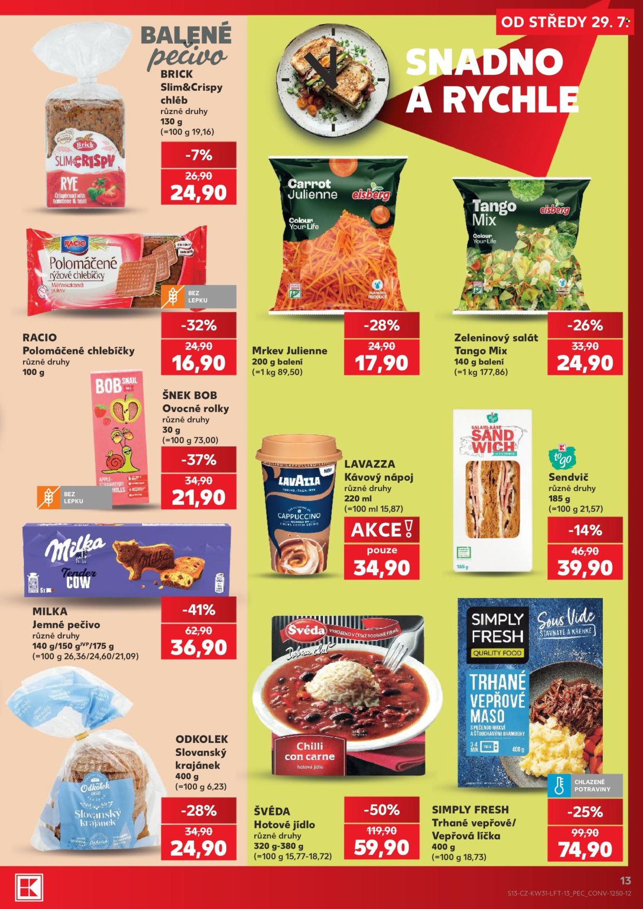 Leták Kaufland - 29.7.2026 - 4.8.2026. Strana 13