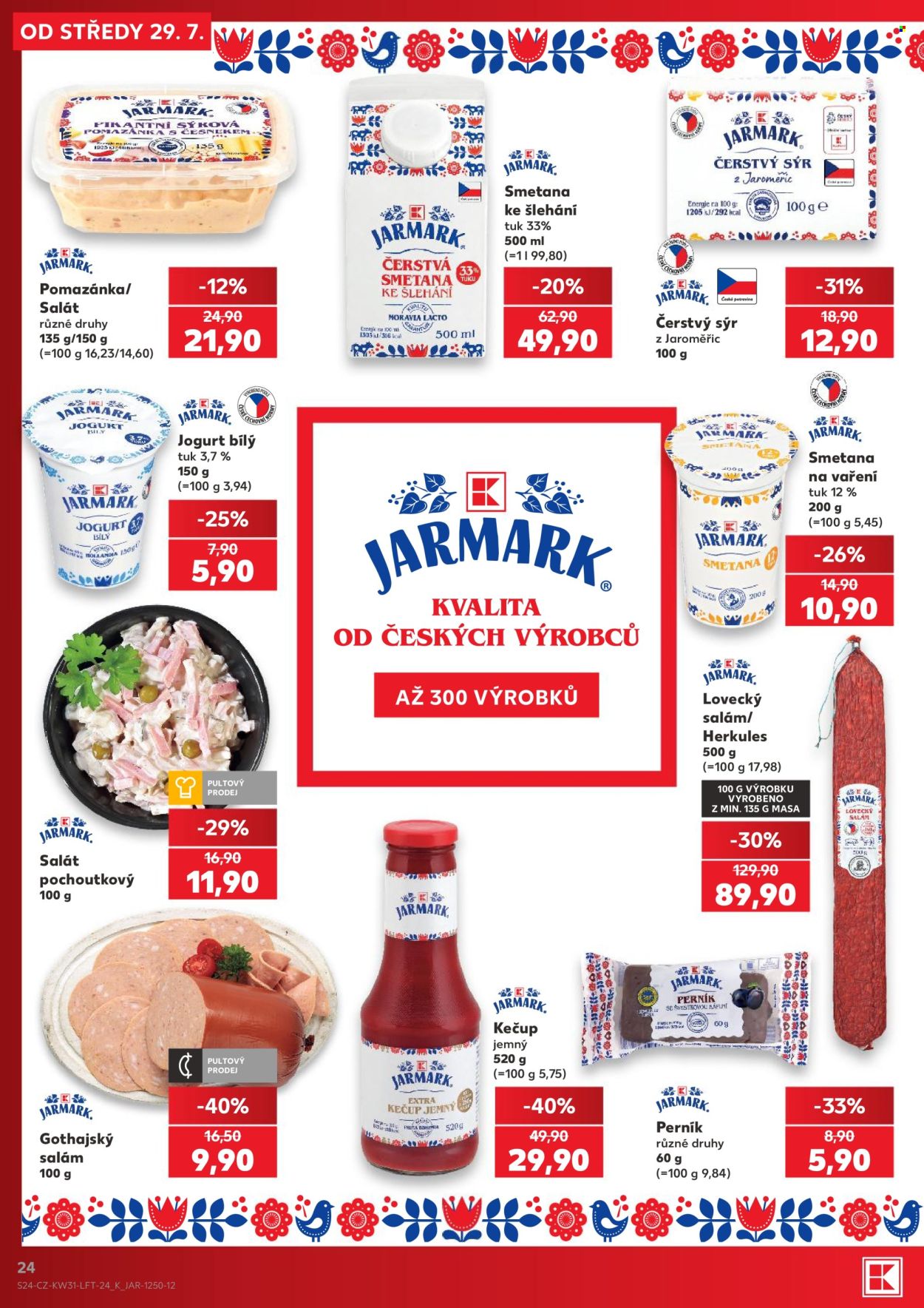 Leták Kaufland - 29.7.2026 - 4.8.2026. Strana 24