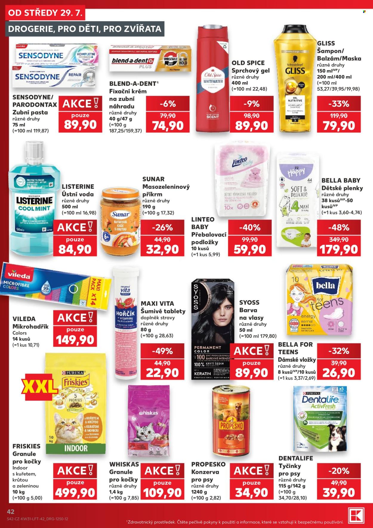 Leták Kaufland - 29.7.2026 - 4.8.2026. Strana 42