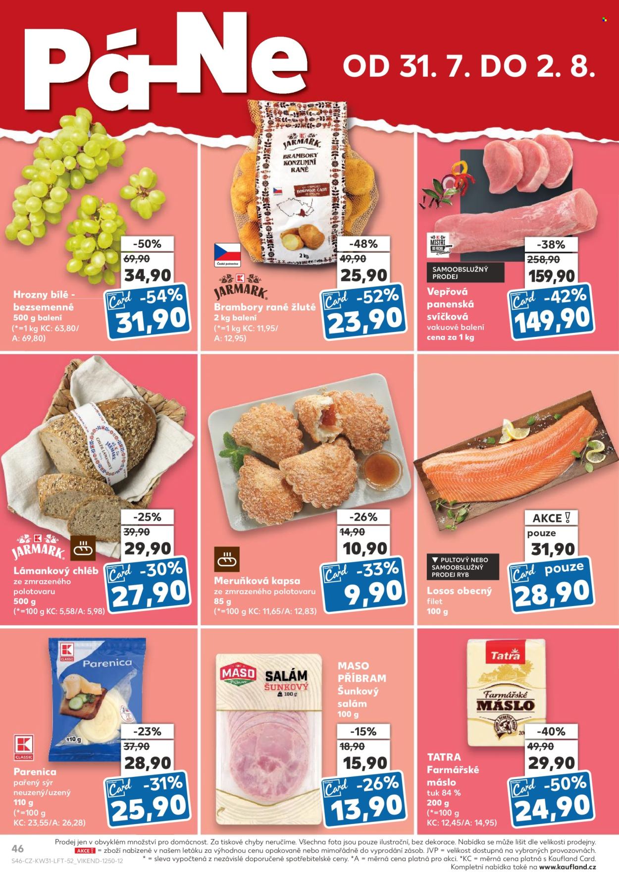 Leták Kaufland - 29.7.2026 - 4.8.2026. Strana 46