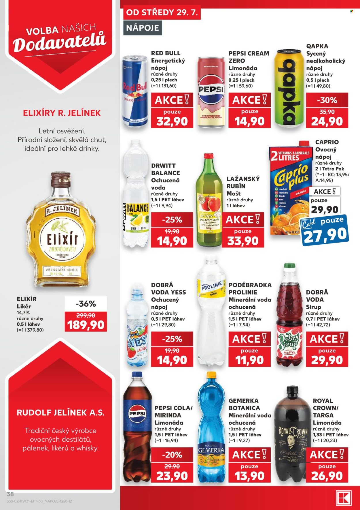 Leták Kaufland - 29.7.2026 - 4.8.2026. Strana 38