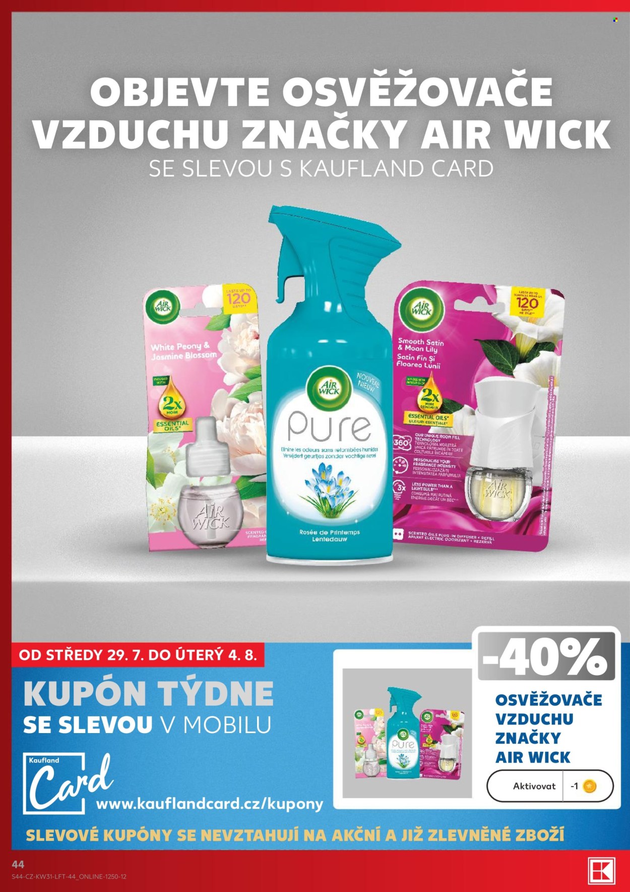 Leták Kaufland - 29.7.2026 - 4.8.2026. Strana 44
