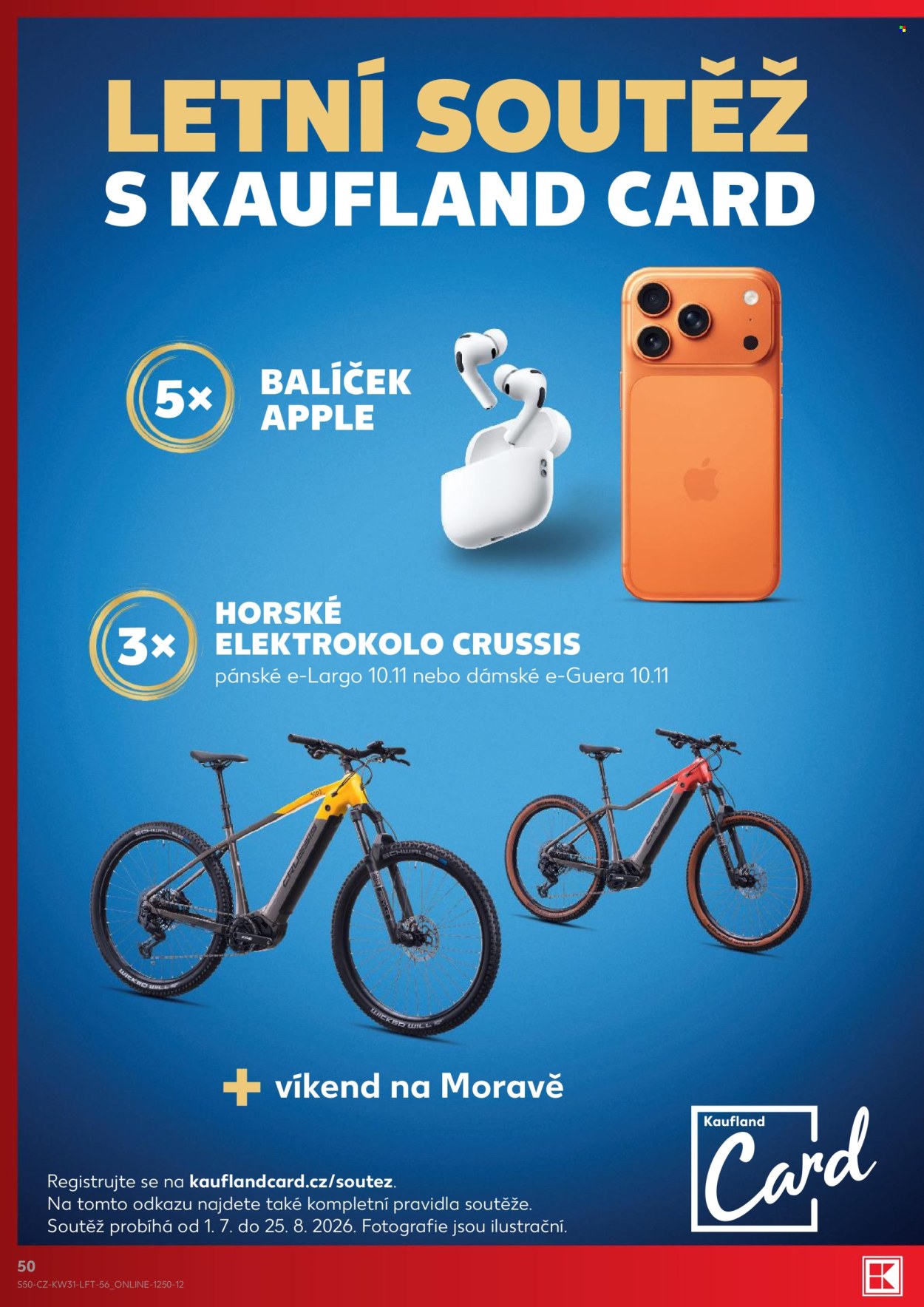 Leták Kaufland - 29.7.2026 - 4.8.2026. Strana 50