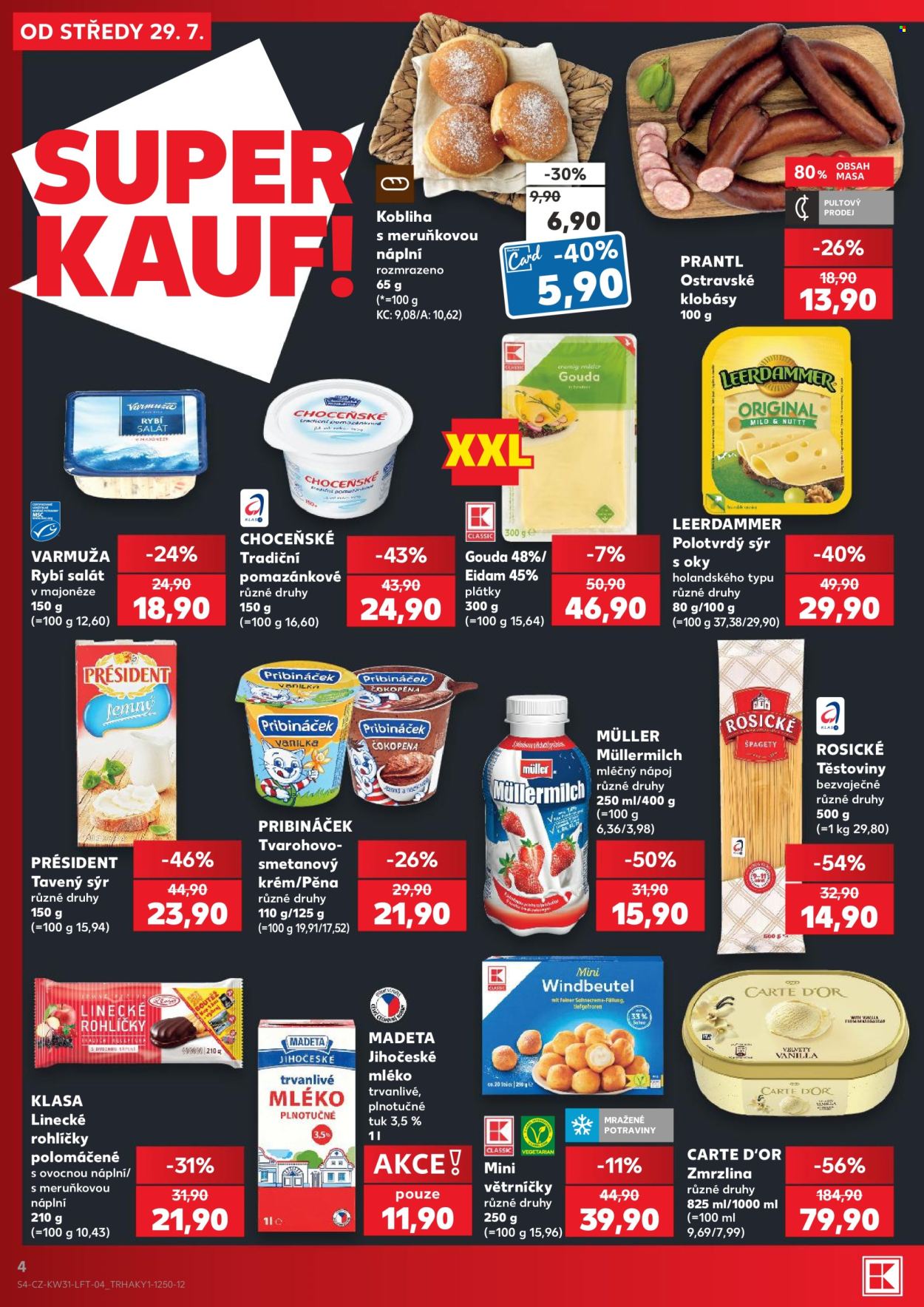 Leták Kaufland - 29.7.2026 - 4.8.2026. Strana 4