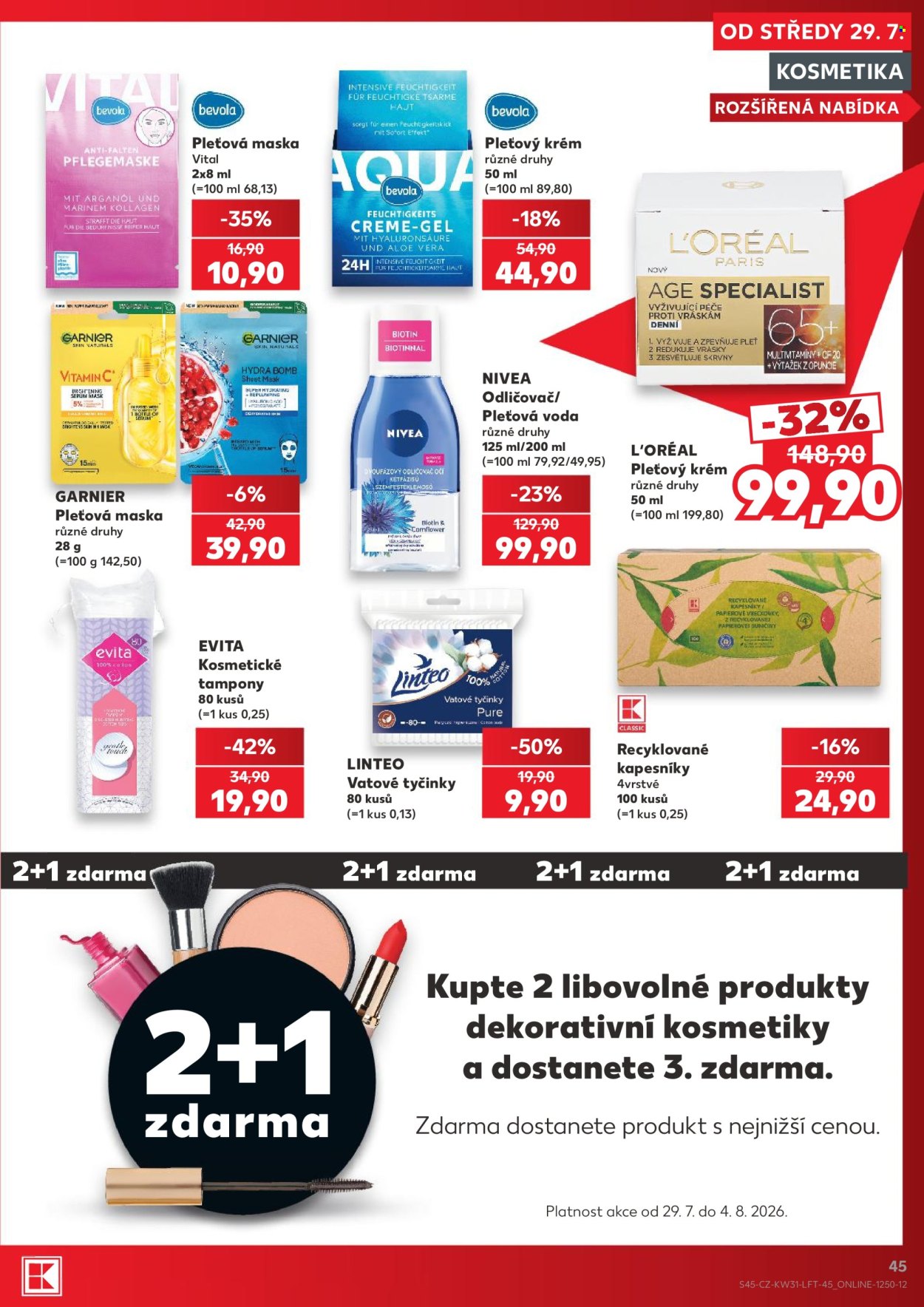 Leták Kaufland - 29.7.2026 - 4.8.2026. Strana 45