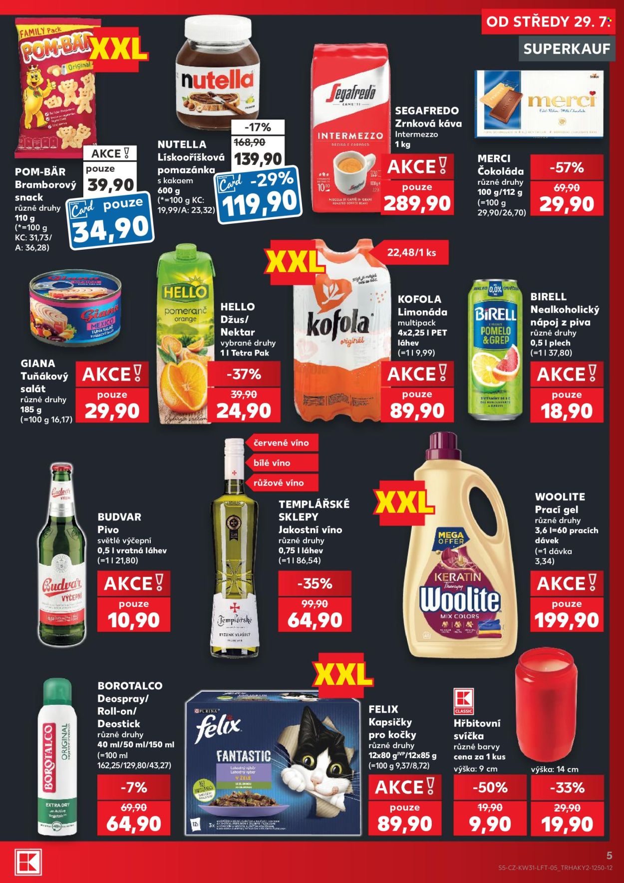 Leták Kaufland - 29.7.2026 - 4.8.2026. Strana 5