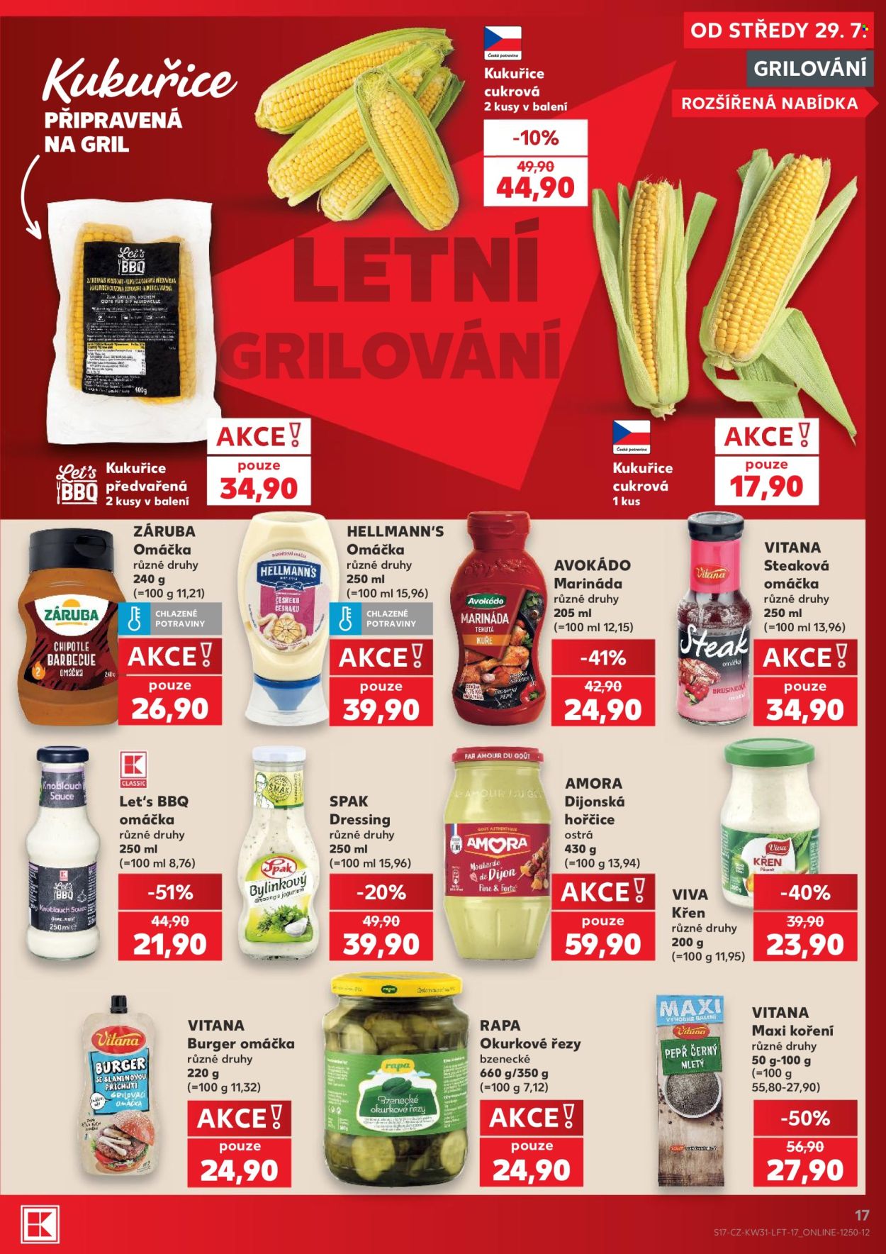 Leták Kaufland - 29.7.2026 - 4.8.2026. Strana 17