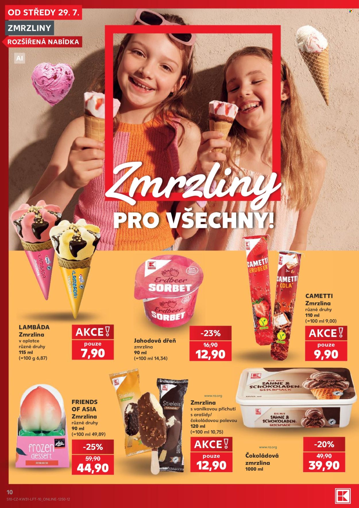 Leták Kaufland - 29.7.2026 - 4.8.2026. Strana 10