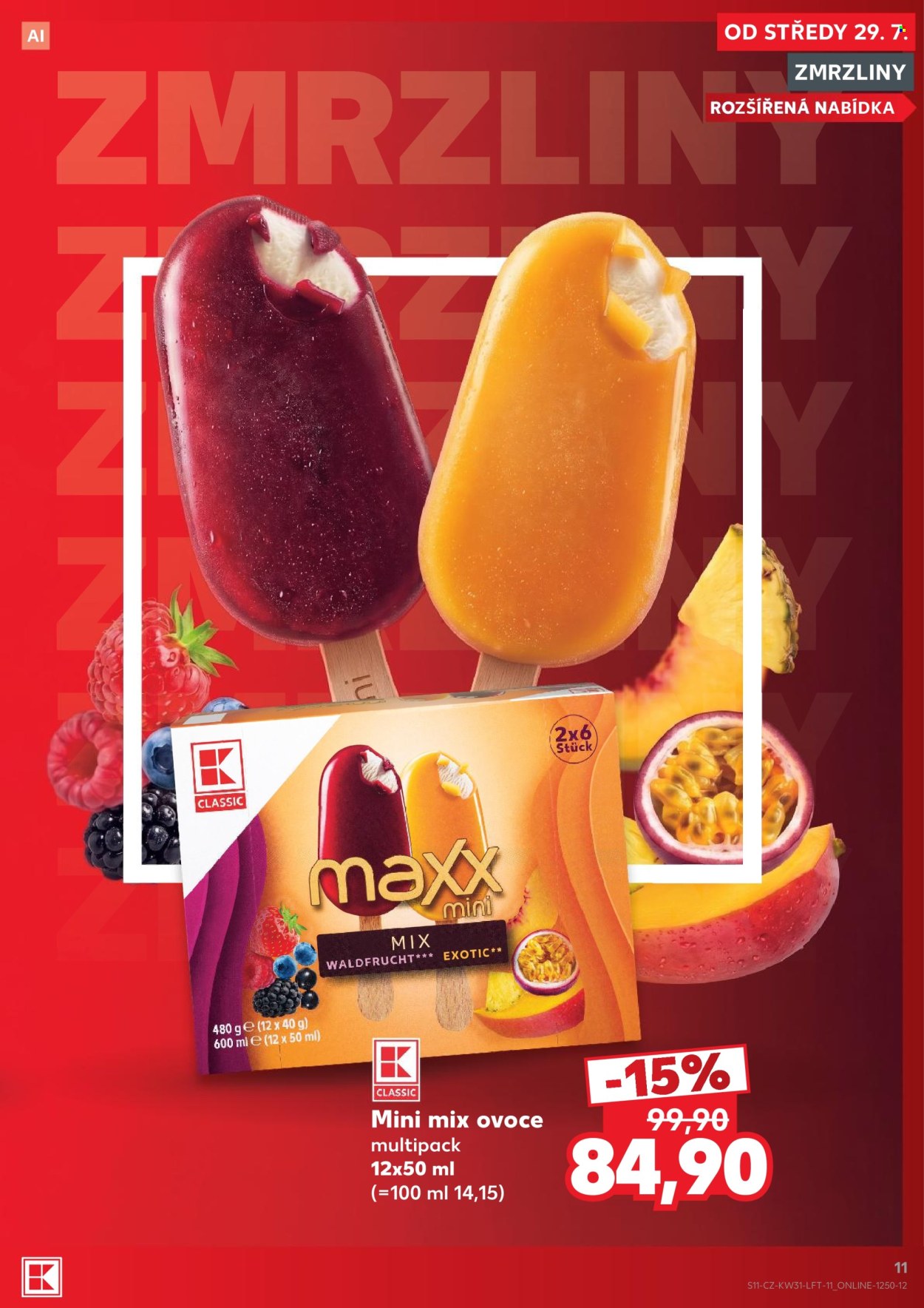 Leták Kaufland - 29.7.2026 - 4.8.2026. Strana 11