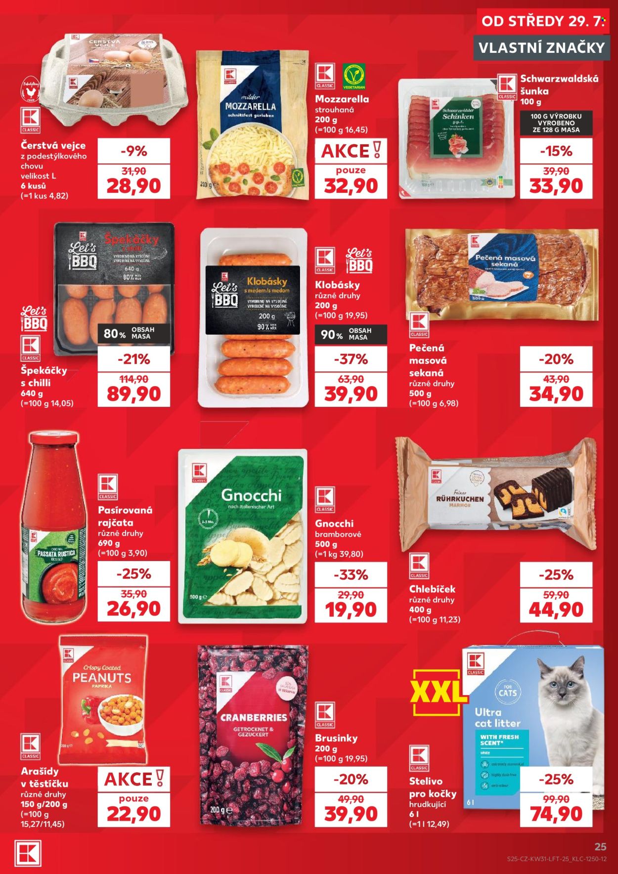 Leták Kaufland - 29.7.2026 - 4.8.2026. Strana 25