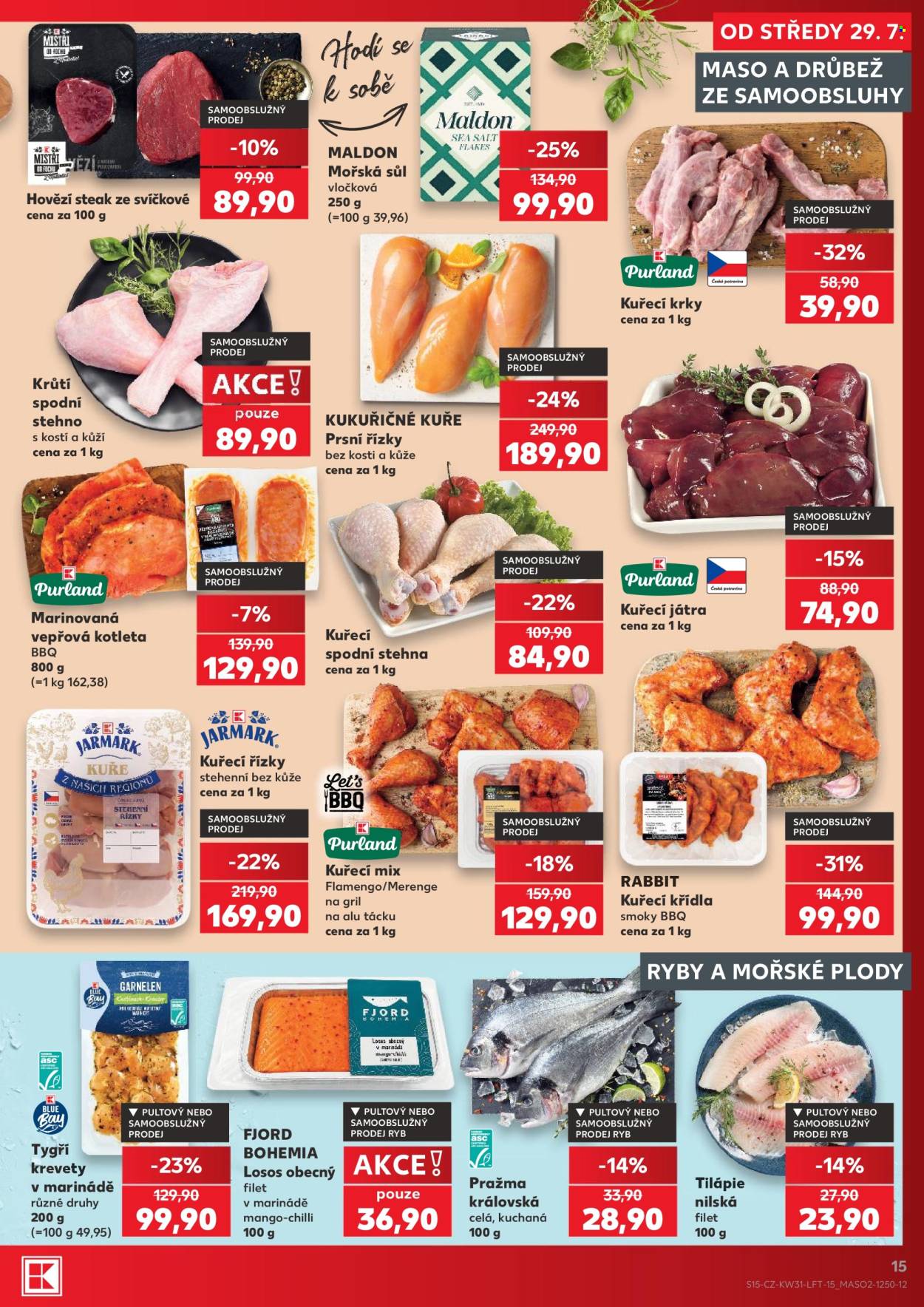 Leták Kaufland - 29.7.2026 - 4.8.2026. Strana 15