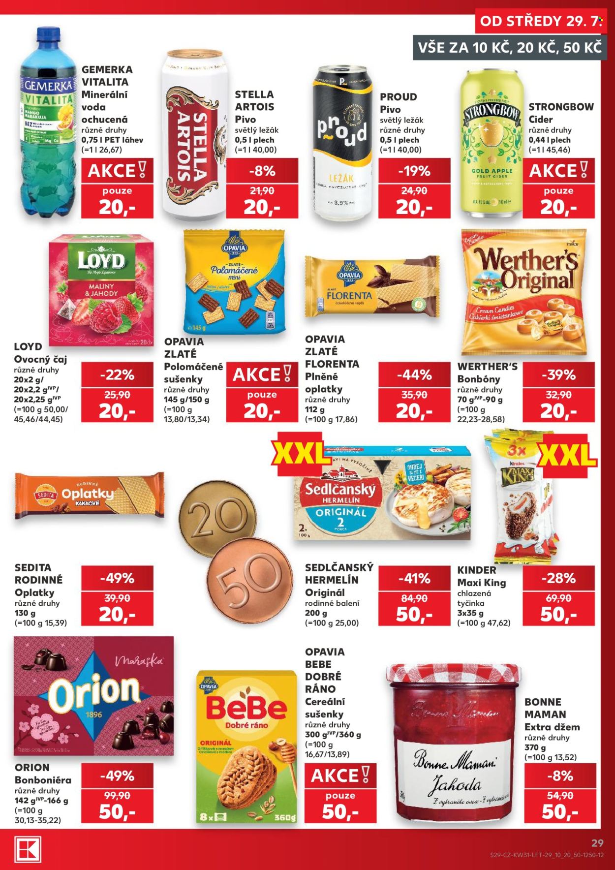 Leták Kaufland - 29.7.2026 - 4.8.2026. Strana 29