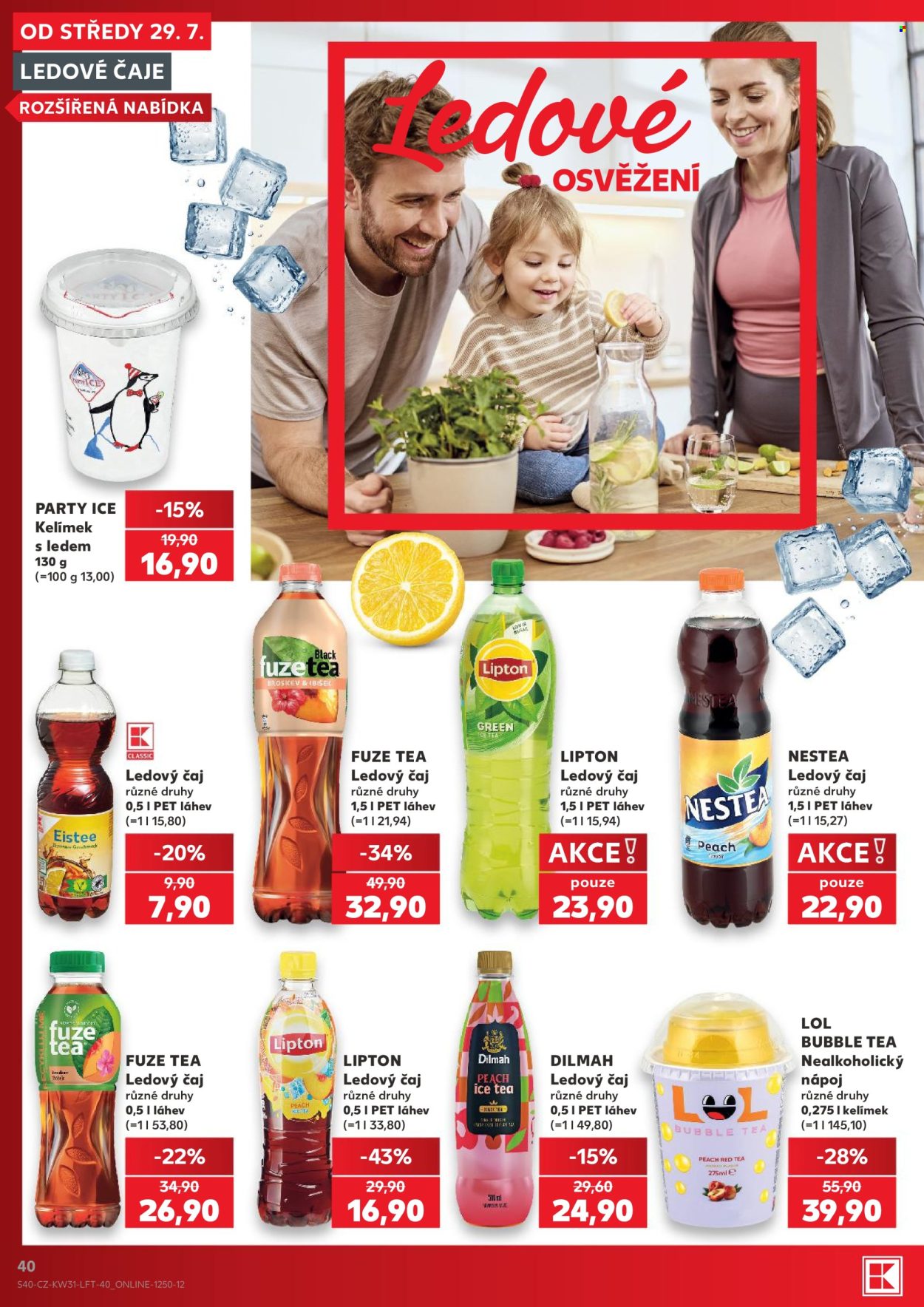 Leták Kaufland - 29.7.2026 - 4.8.2026. Strana 40