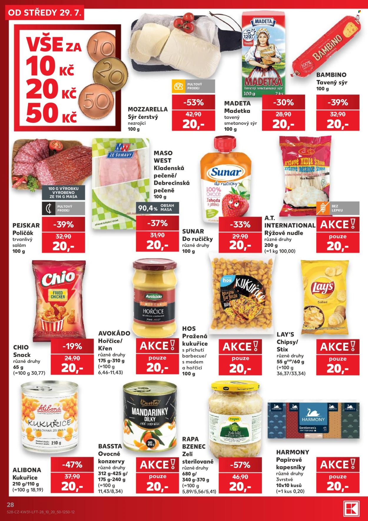Leták Kaufland - 29.7.2026 - 4.8.2026. Strana 28