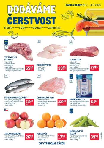 Leták MAKRO - 29.7.2026 - 4.8.2026.