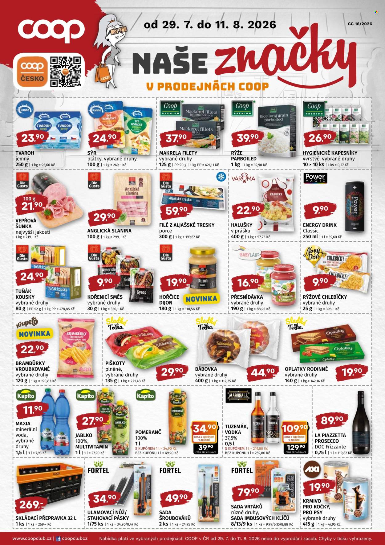 Leták coop TIP - 29.7.2026 - 11.8.2026. Strana 2